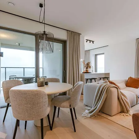 Luxury Seaview With Free Private Parking Appartement Ostende